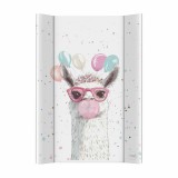 Ceba Baby Ceba pelenkázó lap puha 2 oldalú 50x70cm BASIC Crazy Lama
