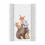 Ceba Baby Ceba pelenkázó lap puha 2 oldalú 50x70cm BASIC Forest Friends