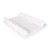 Ceba Baby Ceba Pelenkázólap huzat, pamut (50x70-80) 2db/csomag - szürke sárga csillagos