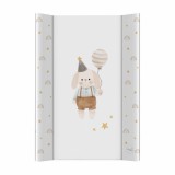 Ceba pelenkázó lap merev 2 oldalú 50x70cm ULTRA LIGHT Nyuszi szülinap