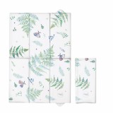 Ceba pelenkázó lap összehajtható 60x40cm Watercolor World Polypody páfrány