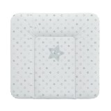 Ceba pelenkázó lap puha nagy 85x72cm csillag szürke