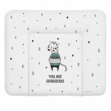 Ceba pelenkázó lap puha nagy 85x72cm Exkluziv dobozban Leopárd