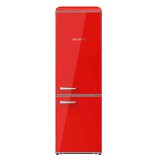 Cecotec 02756 Szabadonálló 300 L E Vörös Kombinált hűtőszekrény