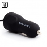 Cellect 12W Autós töltő Micro USB csatlakozással, 2.4A