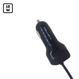 Cellect 12W Autós töltő micro USB kábellel és adapterrel