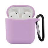 Cellect Airpods 1,2 szilikon tok, Világos lila, 2.5mm
