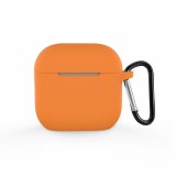 Cellect Airpods 4 szilikon tok, Narancs, 2.5 mm