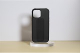 Cellect Apple iPhone 14 Pro TPU+PC gumírozott fekete kitámasztható tok