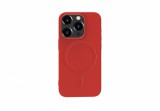 Cellect Apple iPhone 15 Plus piros mágneses szilikon tok
