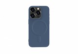 Cellect Apple iPhone 15 Pro kék mágneses szilikon tok