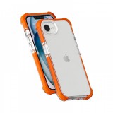 Cellect, Apple iPhone 16e, Narancs, Ütésálló, Szilikon, Mobiltelefon tok