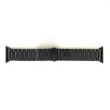 Cellect Apple watch 38/40/41mm fém óraszíj fekete (CEL-STRAP-APW38M-BK) (CEL-STRAP-APW38M-BK) - Szíj