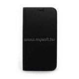 Cellect BOOKTYPE-IPH1267-BK iPhone 12 fekete oldalra nyíló flip tok (BOOKTYPE-IPH1267-BK)