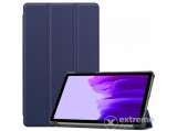 Cellect bőr hatású flip tok Samsung A7Lite 8.7 T220/T225 készülékhez, sötétkék