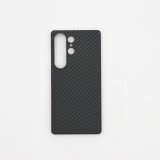 Cellect CARBM, Samsung Galaxy S25 Ultra, Mágneses, Aramid karbon, Fekete, Mobiltelefon tok