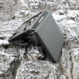 Cellect CARBM, Samsung Z Flip 7, Mágneses, Aramid karbon, Fekete, Mobiltelefon tok
