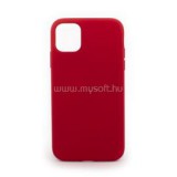 Cellect CEL-PREM-IPH1267-R iPhone 12 piros prémium szilikon tok (CEL-PREM-IPH1267-R)