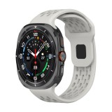 Cellect Galaxy Watch 7 Ultra lyukacsos mágneses szil. óraszíj,24mm,Vszür