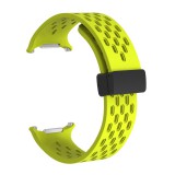 Cellect Galaxy Watch Ultra, 24 mm, Neon zöld, Mágneses, Szilikon, Óraszíj