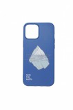 Cellect GoGreen iPhone 12 Pro Max sötét kék, jéghegy mintás tok