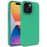 Cellect GoGreen iPhone 15 Pro, Türkíz, Mobiltelefon tok