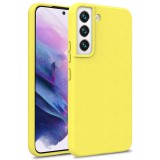 Cellect GoGreen Samsung S21 FE 5G, Sárga, Mobiltelefon tok