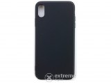 Cellect gumi/szilikon tok iPhone XS Max készülékhez, fekete
