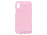Cellect gumi/szilikon tok iPhone XS Max készülékhez, rózsaszín