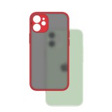 Cellect iPhone 12 mini tok piros-fekete (CEL-MATT-IPH1254-RBK) (CEL-MATT-IPH1254-RBK) - Telefontok