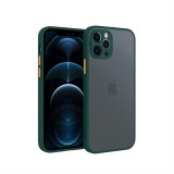 Cellect iPhone 12 Pro műanyag tok, zöld, narancs