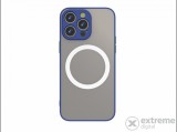 Cellect iPhone 14 Pro mágneses műanyag tok, kék-zöld