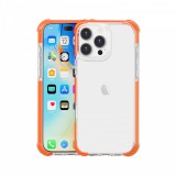 Cellect iPhone 16 Pro Max, Narancssárga, Ütésálló, Szilikon, Mobiltelefon tok