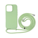 Cellect, iPhone 16 Pro, TPU+PC, Nyakba akasztható, Zöld, Mobiltelefon tok