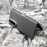 Cellect Mágneses aramid karbon tok, Samsung Z Fold 7, Fekete (CEL-CARBM-FOLD7-BK)