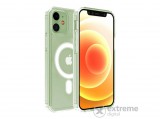Cellect mágneses gumi/szilikon tok iPhone 12 Mini készülékhez, átlátszó