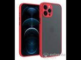 Cellect műanyag tok iPhone 12 készülékhez, piros/fekete
