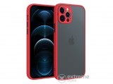 Cellect műanyag tok iPhone 12 Pro készülékhez, piros/fekete
