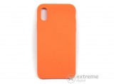 Cellect Premium gumi/szilikon tok Apple iPhone XS Max készülékhez, narancssárga