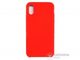 Cellect Premium gumi/szilikon tok Apple iPhone XS Max készülékhez, piros