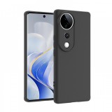 Cellect, Premium, Vivo V40 5G, Fekete, Szilikon, Mobiltelefon tok