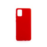Cellect Samsung Galaxy Note20 prémium piros szilikon tok
