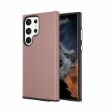 Cellect Samsung Galaxy S23 Ultra TPU+PC pink ütésálló tok
