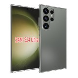 Cellect Samsung Galaxy S24 Ultra, Szilikon, Átlátszó, Mobiltelefon tok