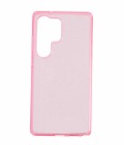 Cellect Samsung Galaxy S25 Ultra csillámos szilikon hátlap, Pink