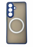 Cellect Samsung Galaxy S26 Plus mágneses műanyag tok, kék,zöld