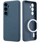Cellect Samsung Galaxy S26 Plus TPU+PC mágneses szil tok, Sötétkék