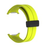 Cellect Samsung Galaxy Watch Ultra, 24 mm, Neon zöld, Mágneses, Szilikon, Óraszíj