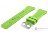 Cellect Samsung Gear S3/Watch szilikon óraszíj, 46 mm, zöld