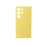 Cellect Samsung S24 Ultra, Prémium szilikon, Citromsárga, Mobiltelefon tok